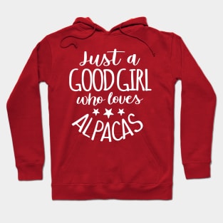 Girl Alpaca Hoodie